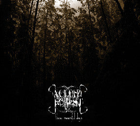 A Cloud Forest : These Mournful Days (CD, Album)