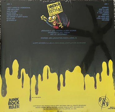Sloppy Seconds : Destroyed (LP, Album, RE)
