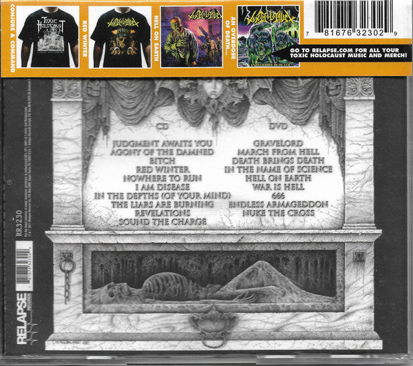 Toxic Holocaust : Conjure And Command (CD, Album + DVD-V + Dlx)