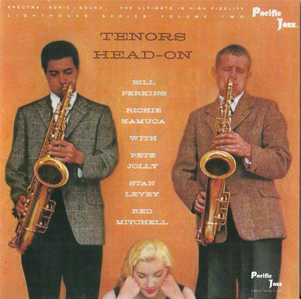 Bill Perkins & Richie Kamuca : Tenors Head-On (CD, Album, Mono, Ltd, RE, RP)