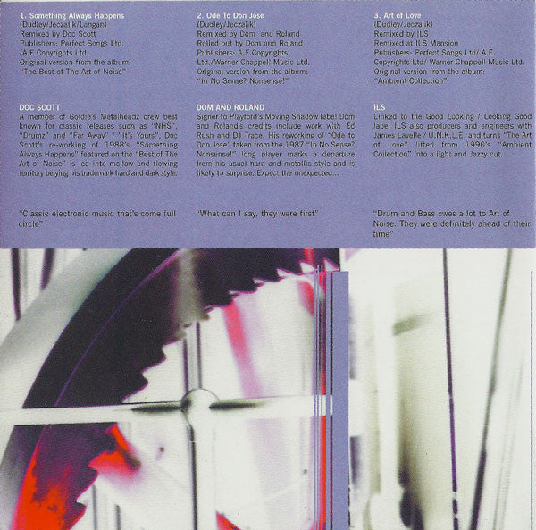 Art Of Noise* : The Drum And Bass Collection (CD, Album)