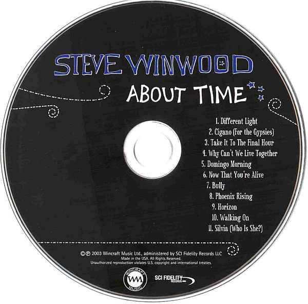 Steve Winwood : About Time (CD, Album + CD, Bon + Ltd)