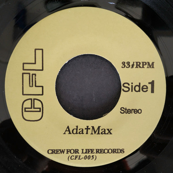ADA†MAX : ADA†MAX (7")