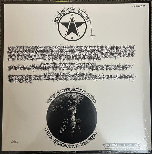 Icons Of Filth : Onward Christian Soldiers (LP, Album, RE, Gat)