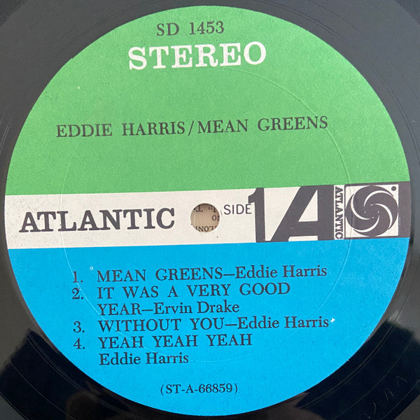 Eddie Harris : Mean Greens (LP, Album)