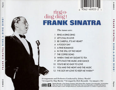 Frank Sinatra : Ring-A-Ding Ding! (CD, Album, RE, RM, Com)