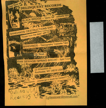 Black Bridge (2) : Demo 08 (Cass, S/Sided, EP, Ltd)