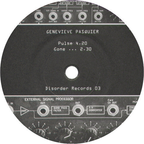 Geneviève Pasquier : Pulse (7", Ltd)