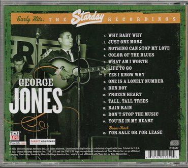 George Jones (2) : Early Hits: The Starday Recordings (CD, Comp)