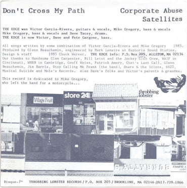 The Edge (11) : Alternative Allston (7")