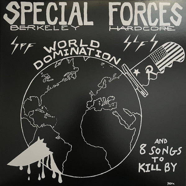 Special Forces (4) : World Domination + 8 Songs To Kill By 1983 Demo (LP, Comp)