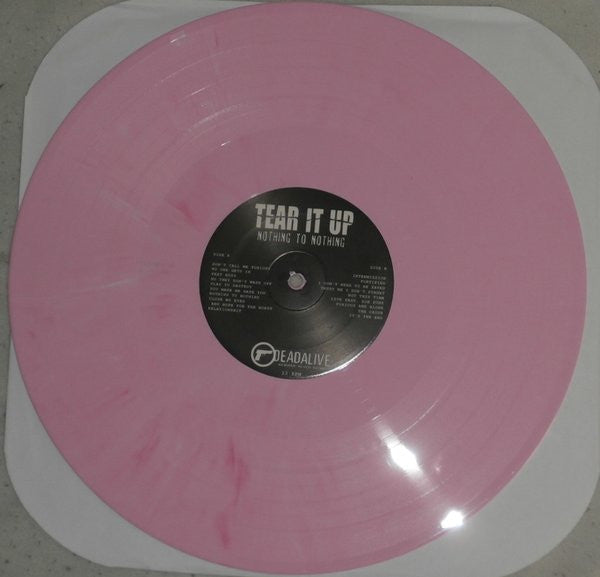 Tear It Up : Nothing To Nothing (LP, Album, Pin)
