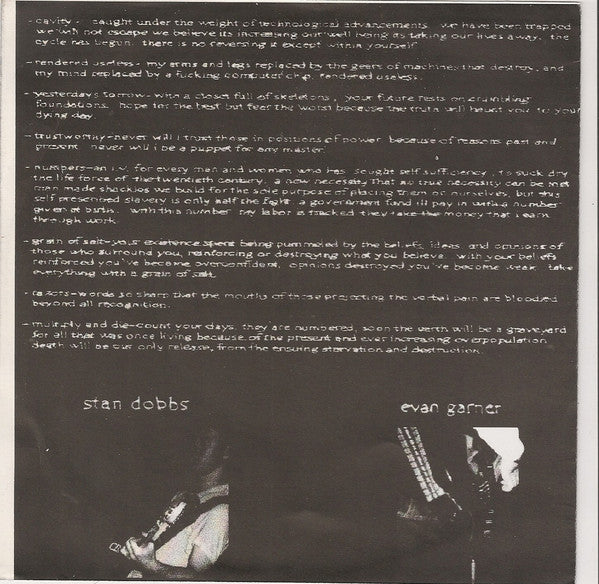 Burned Up Bled Dry : Kill The Body...Kill The Soul... (7", EP)