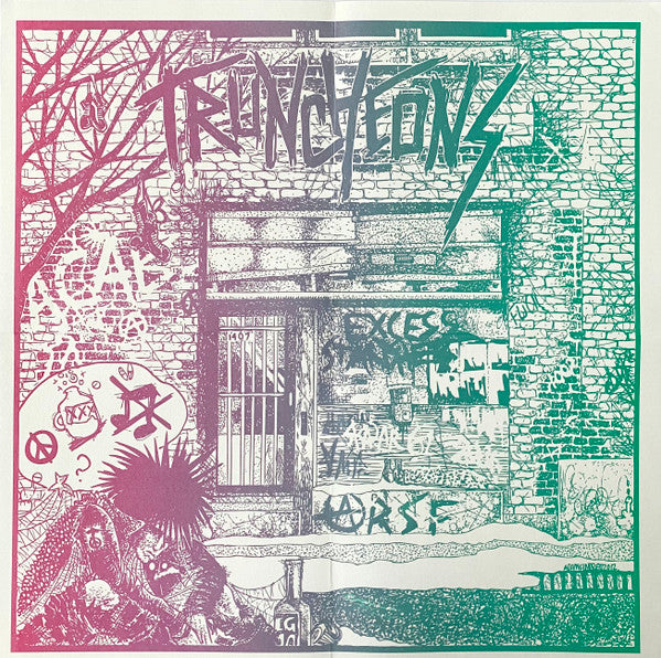 Truncheons : Stuck On The Block (7", Ltd, Whi)