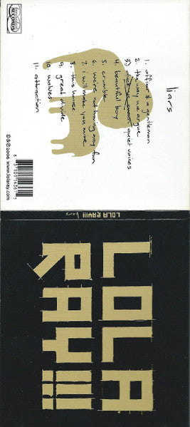 Lola Ray!!!* : Liars (CD, Album)