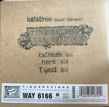 Tindersticks : Bathtime (CD, Single, CD2)