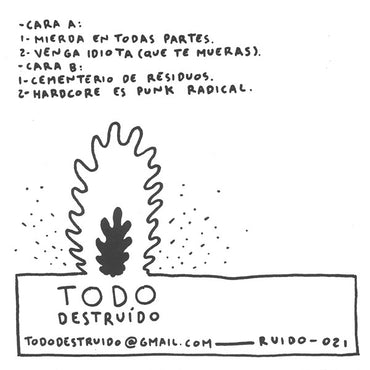 Sudor : Cuatro Canciones Compuestas y Olvidadas Por El Grupo Sudor (7", EP)