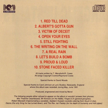 Angelic Upstarts : Bombed Out (CD, Album, RE)