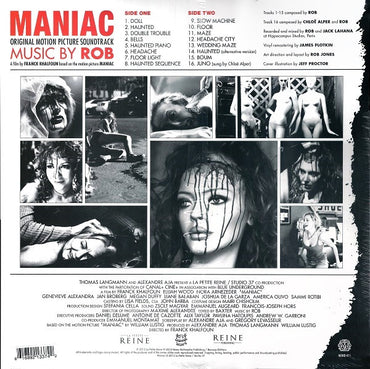Rob : Maniac (Original Motion Picture Soundtrack) (LP, Ltd, RM)