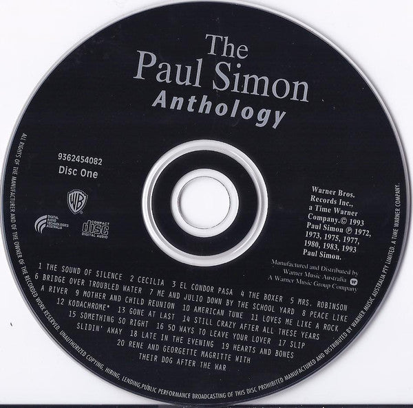 Paul Simon : The Paul Simon Anthology (2xCD, Comp, RP)