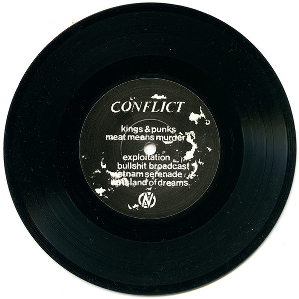 Conflict (2) : Live At Centro Iberico (7", EP, RE)