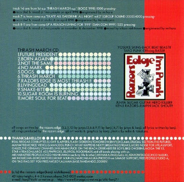 Razors Edge (2) : Thrash March CD (CD)