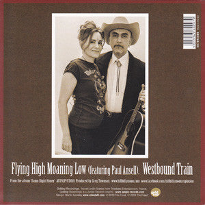 The Hillbilly Moon Explosion : Flying High Moaning Low (7", Single, Ltd, red)