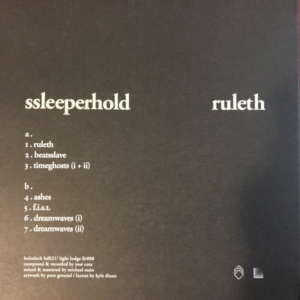 Ssleeperhold : Ruleth (LP, Album, Ltd)