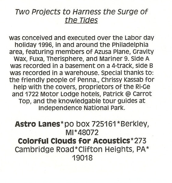 Two Projects To Harness The Surge Of The Tides : Two Projects To Harness The Surge Of The Tides (7", EP, Ltd, Num, Gre)