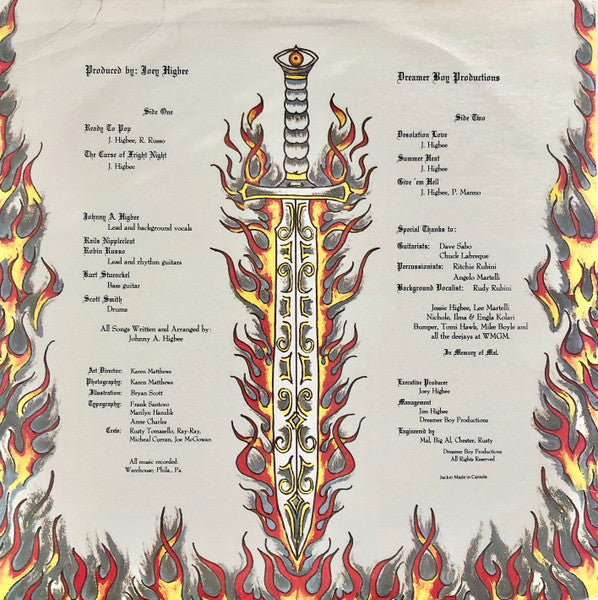 Sacred Sword : Give Em Hell (12")