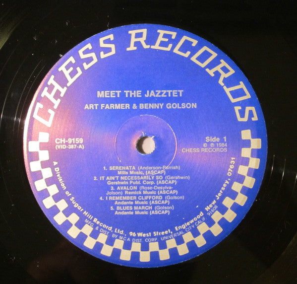 Art Farmer - Benny Golson : Meet The Jazztet (LP, Album, RE)