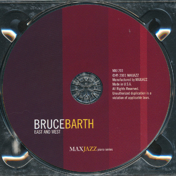 Bruce Barth : East And West (CD, Album)