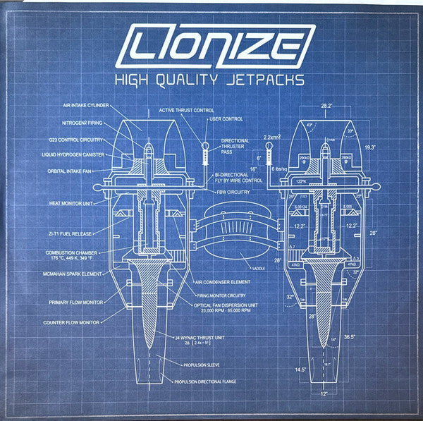 Lionize : Jetpack Soundtrack (LP, Album)