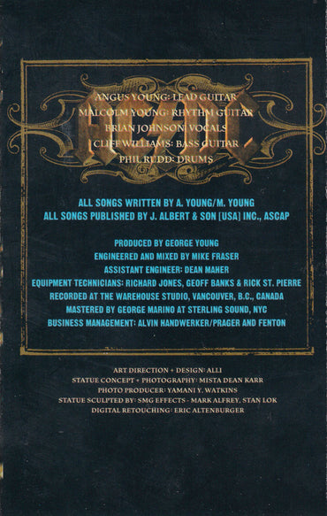 AC/DC : Stiff Upper Lip (Cass, Album)