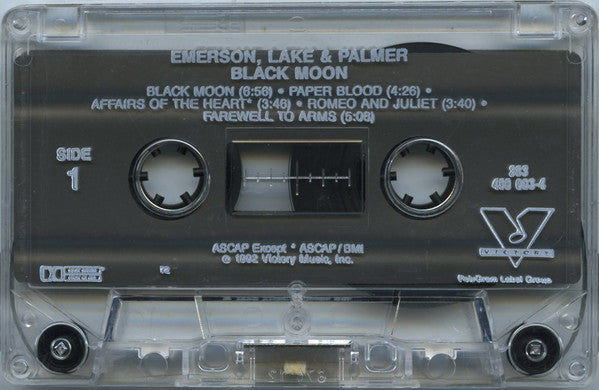 Emerson, Lake & Palmer : Black Moon (Cass, Album, Chr)