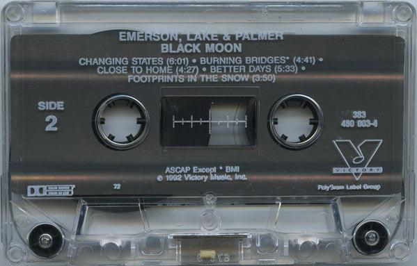 Emerson, Lake & Palmer : Black Moon (Cass, Album, Chr)