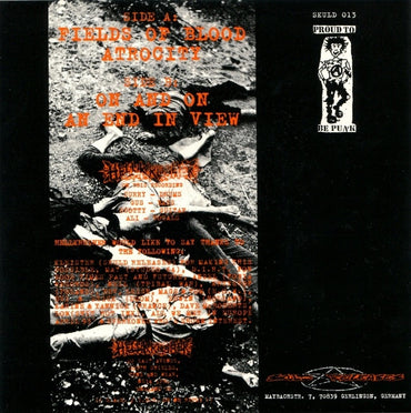 Hellkrusher : Fields Of Blood (7", EP, Cle)