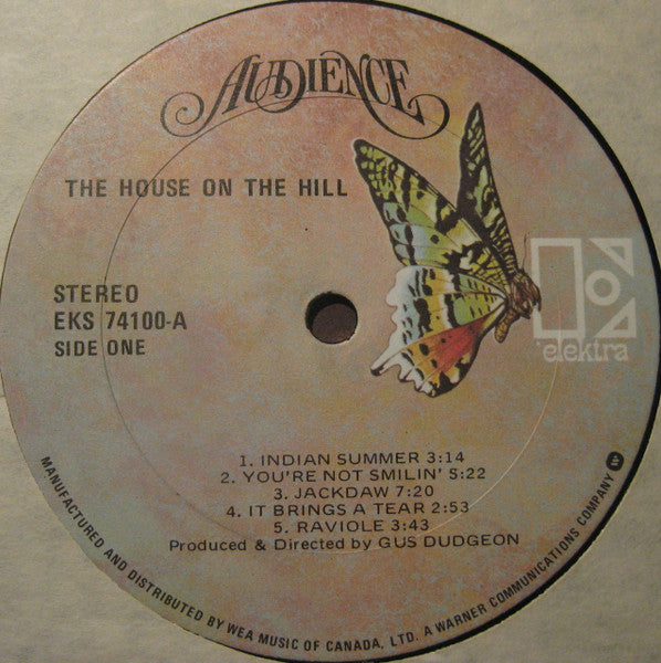 Audience (2) : The House On The Hill (LP, Album, RE)