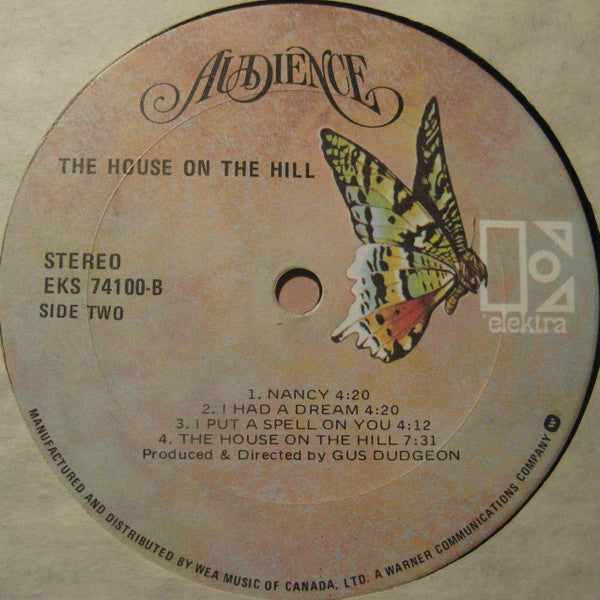Audience (2) : The House On The Hill (LP, Album, RE)