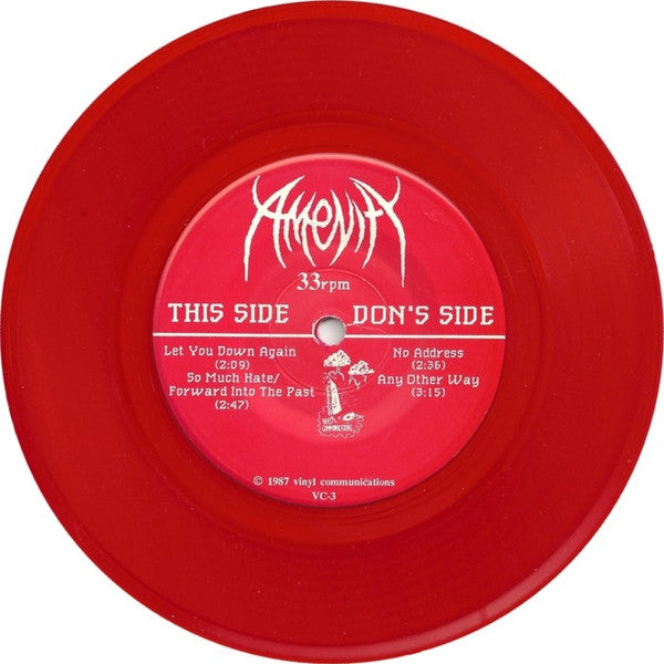 Amenity : Amenity (7", Red)