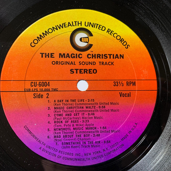 Peter Sellers & Ringo Starr : The Magic Christian (Original Sound Track) (LP, Mon)