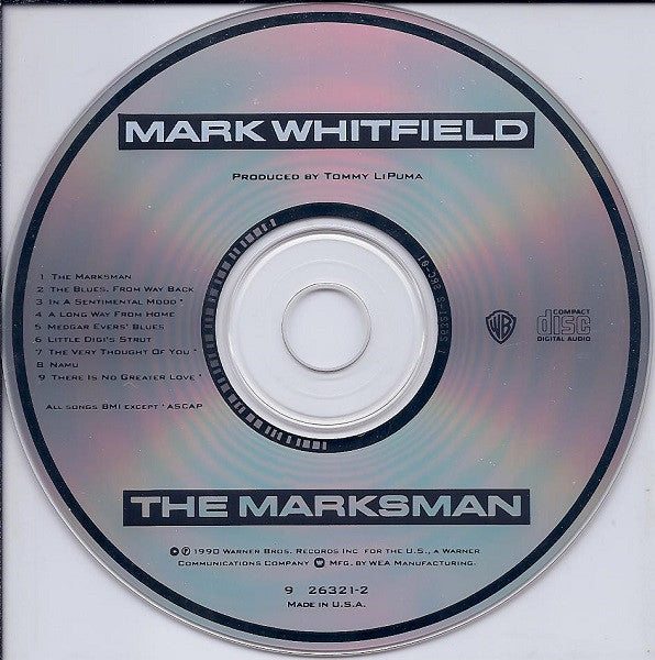 Mark Whitfield : The Marksman (CD, Album)