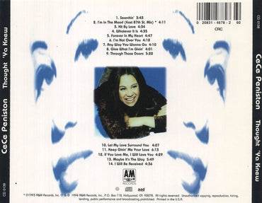 Ce Ce Peniston : Thought 'Ya Knew (CD, Album, Club)