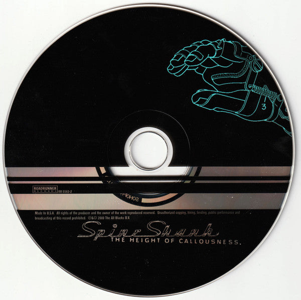 Spineshank : The Height Of Callousness (CD, Album)