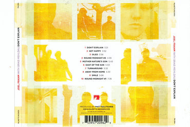 Joel Frahm with Brad Mehldau : Don't Explain (CD, Album)