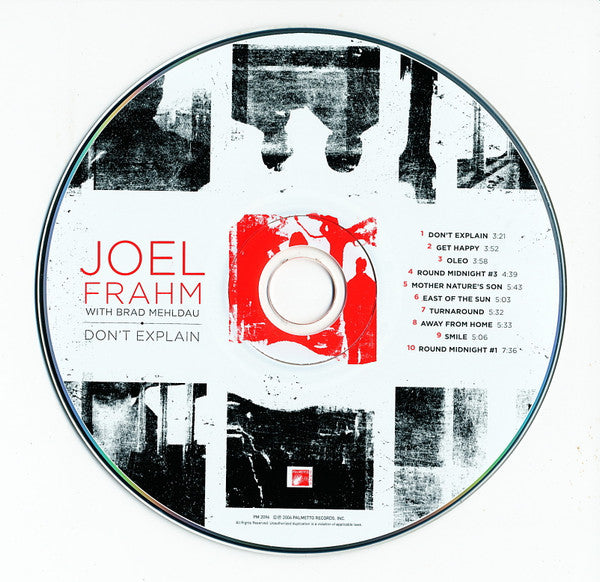 Joel Frahm with Brad Mehldau : Don't Explain (CD, Album)