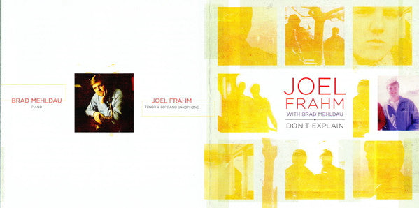 Joel Frahm with Brad Mehldau : Don't Explain (CD, Album)