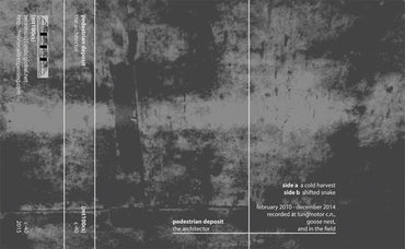 Pedestrian Deposit : The Architector (Cass, Album, Ltd, C40)