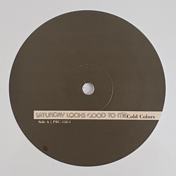 Saturday Looks Good To Me : Cold Colors (12", EP, Ltd, Whi)