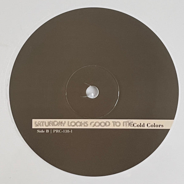 Saturday Looks Good To Me : Cold Colors (12", EP, Ltd, Whi)
